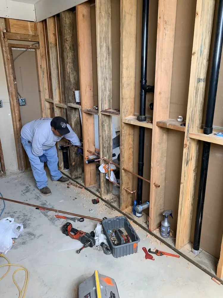 Commercial rough-in plumbing for Commercial Plumbing in Highland Woods